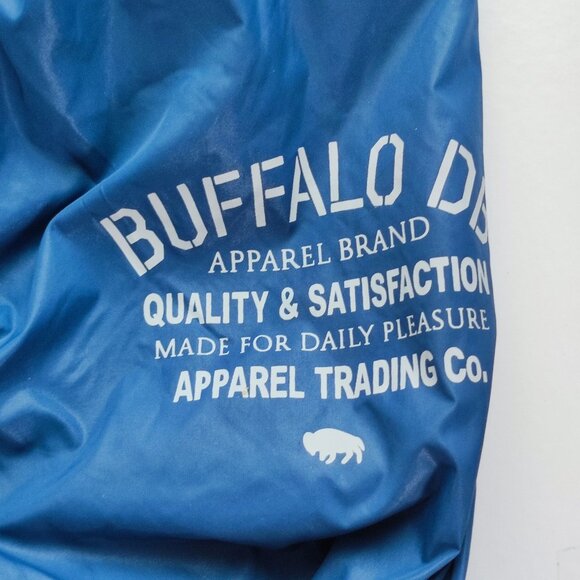 Buffalo David Bitton bomber jacket men's size M blue lot of pockets - Picture 7 of 15